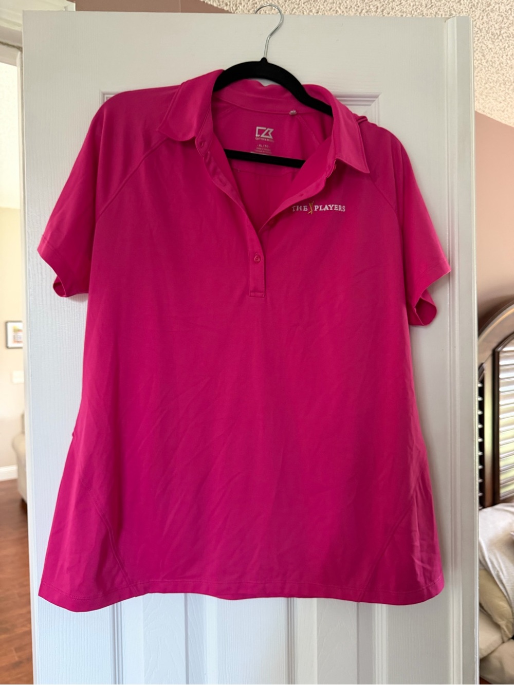 Cutter & Buck Women's Golf Polo Shirt - Hot Pink